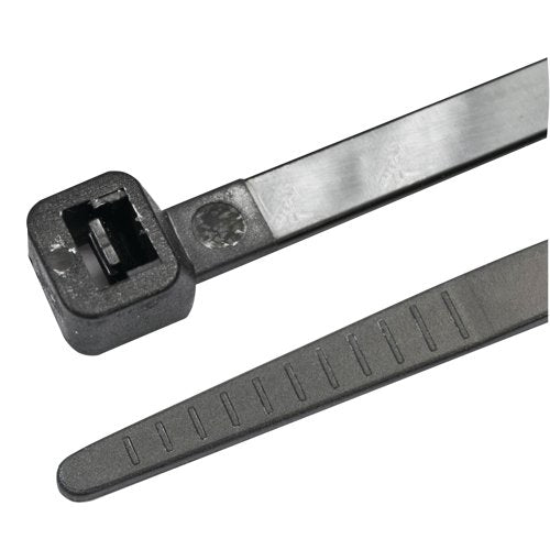 5 Star Cable Ties 200x4.8mm Black Pack of 100 GT-200STCBLACK