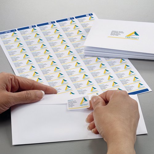 Avery Mini Laser Labels 38.1 x 21.2mm White (Pack of 1625) L7651-25