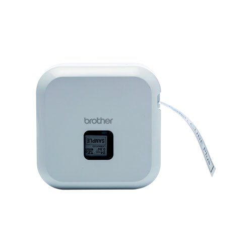 Brother P-touch Cube Plus Label Printer with Bluetooth White PTP710BTHZ1