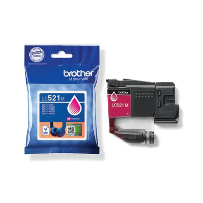 Brother LC-521M Magenta Ink Cartridge LC521M