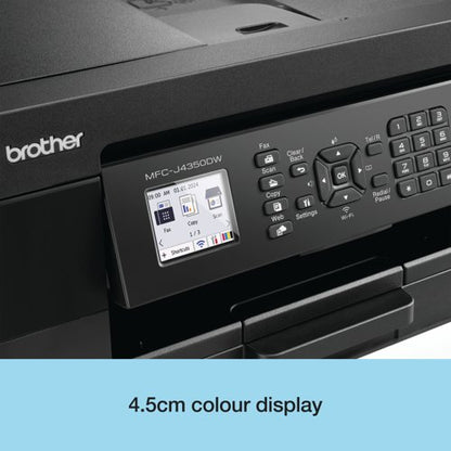 Brother MFC-J4350DW 4-in-1 Wireless Colour Inkjet Printer MFCJ4350DWZU1