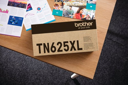 Brother TN625XL Toner Cartridge High Yield Black TN625XLBK