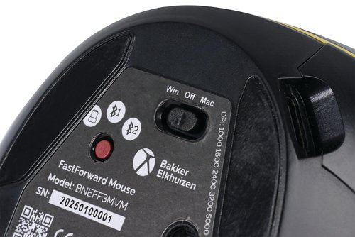 BakkerElkuizen FastForward Vertical Ergonomic Mouse BNEFF3MVM