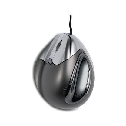BakkerElkhuizen Evoluent4 Wired Left Handed Vertical Mouse Medium Black/Grey/Silver BNEEVL4