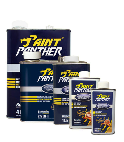 Paint Panther Paint And Varnish Remover 250ml | Low Odour | Gel Consistency&nbsp;
