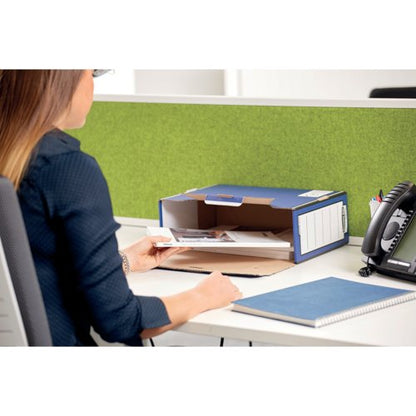 Bankers Box Premium Transfer File Blue/White (Pack of 10) 00059-FF