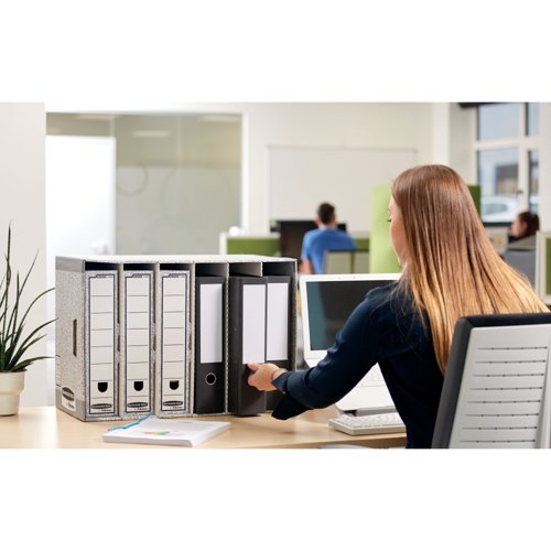 Bankers Box System File Store Module Grey 01880