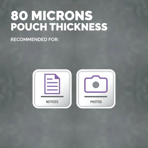 Fellowes Enhance80 Self Adhesive Laminating Pouch A3 160 Micron Total Gloss (Pack of 100) 5302302