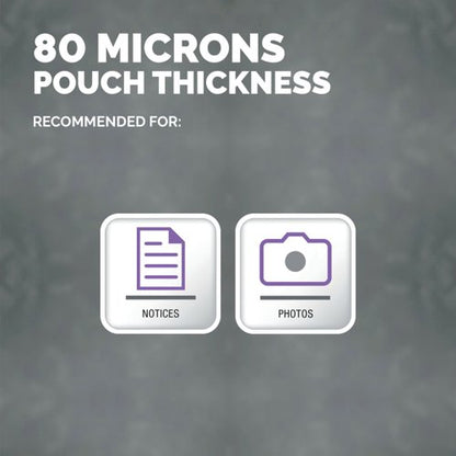 Fellowes Enhance80 Self Adhesive Laminating Pouch A3 160 Micron Total Gloss (Pack of 100) 5302302