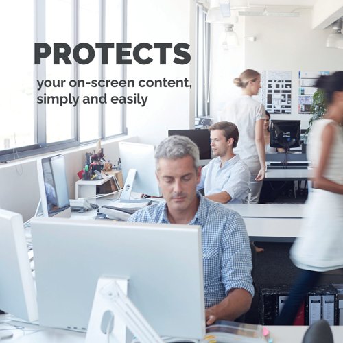 Fellowes Blackout Privacy Filter Widescreen 24 Inch 4801601
