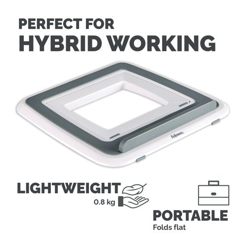 Fellowes I-Spire Series Laptop Quick Lift White 8210101
