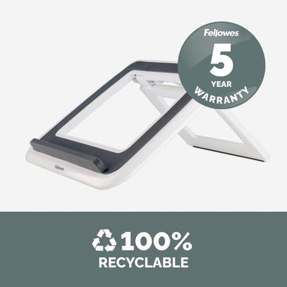 Fellowes I-Spire Series Laptop Quick Lift White 8210101