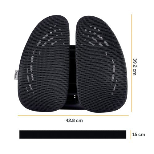 Fellowes Back Angel Back Support Black 8026401