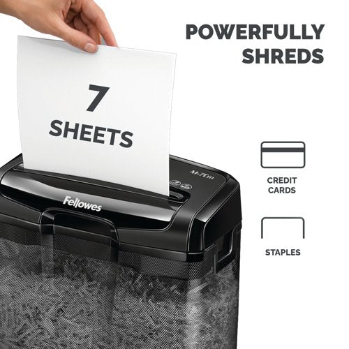 Fellowes Powershred M-7Cm Cross-Cut Shredder 4701901