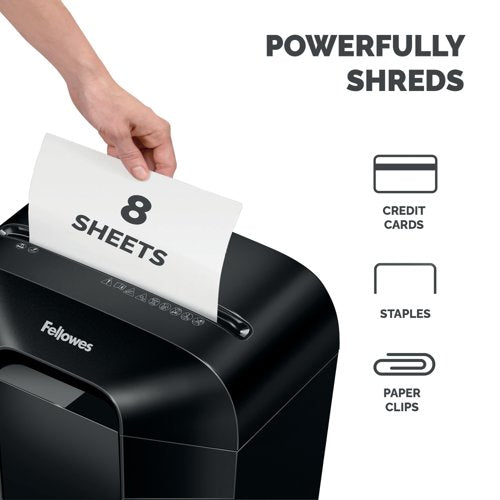 Fellowes Powershred Lx45 Cross-Cut Shredder 230V 4401501
