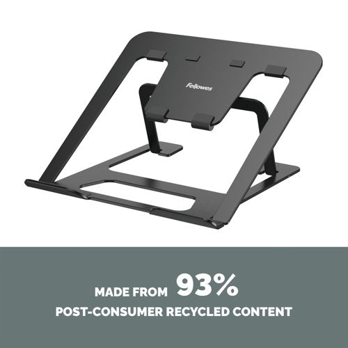 Fellowes Alumia Portable Laptop Stand Black 100138868