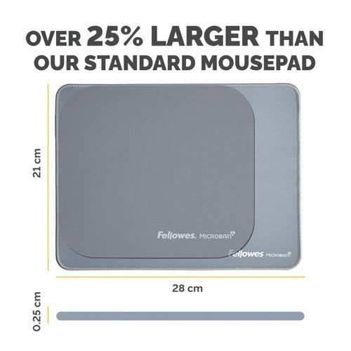 Fellowes Breyta XL Fabric Mouse Pad Marine 100139317