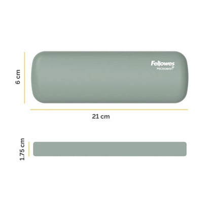 Fellowes Breyta Palm Wrist Rest Sage 100142568