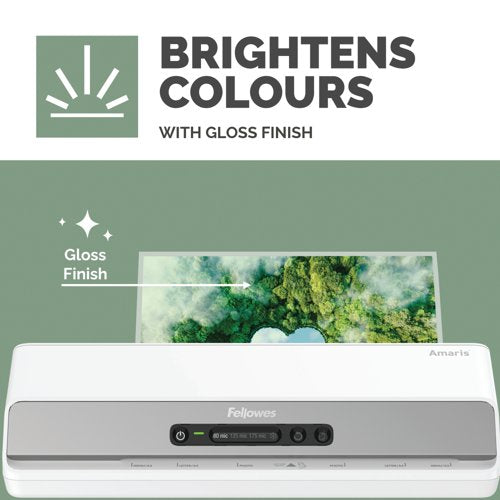 Fellowes Recycled Laminating Pouches 80 Micron A4 Gloss (Pack of 100) 100142987
