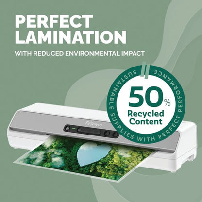 Fellowes Recycled Laminating Pouches 80 Micron A5 Matt (Pack of 100) 100143437