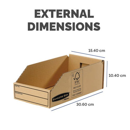 Bankers Box Earth Series Parts Bin 147mm (Pack of 50) 7354