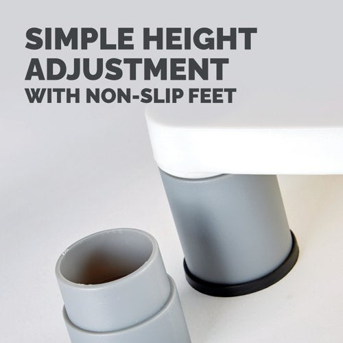 Fellowes Standard Monitor Stand Platinum 91712