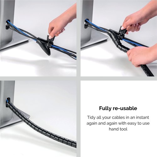 Fellowes CableZips Black 9943902