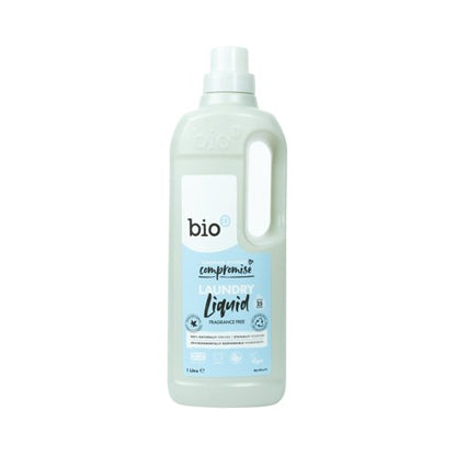 Biod Fragrance Free Laundry Liquid 1 Litre BLL121a