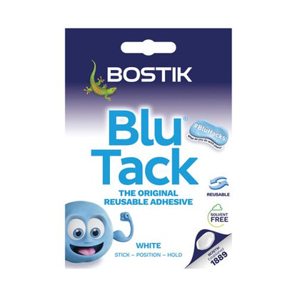 Bostik Blu Tack Handy Pack White 30803836