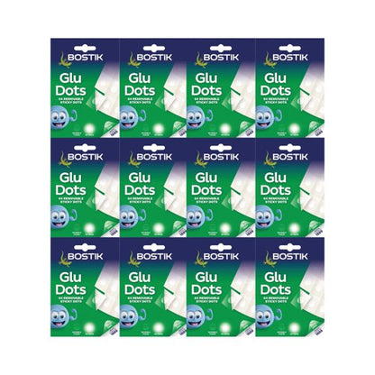 Bostik Removable Glue Dots (Pack of 12) 30800951