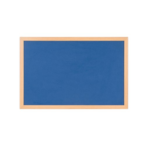 Bi-Office Earth Felt Notice Board 1200X900mm Blue RFB1443233