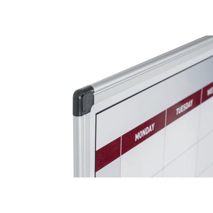 Bi-Office Magnetic Week Planner 900x600mm GA0333170