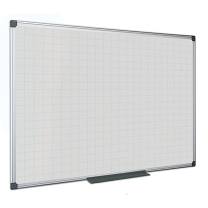 Bi-Office Maya Magnetic Whiteboard Gridded 900x600mm MA0347170