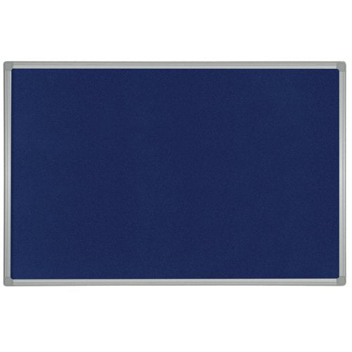 Bi-Office Aluminium Trim Board 1200x900mm Blue FB1443186