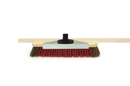 Charles Bentley 16" Utility Brush with Scraper | Dual Bristles for any Job.