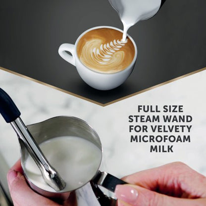 Breville Barista Max+ Bean To Cup Coffee Machine Silver VCF153