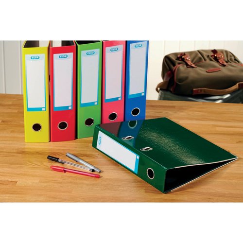 Oxford 70mm Lever Arch File Laminated A4 Black 400107435
