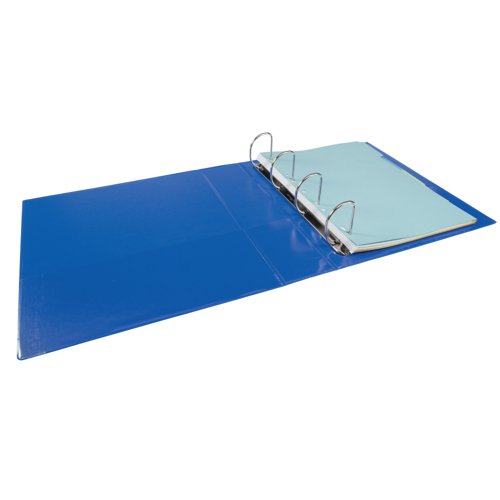 Elba Panorama 50mm 4 D-Ring Presentation Binder A4 Blue (Pack of 4) 400008431