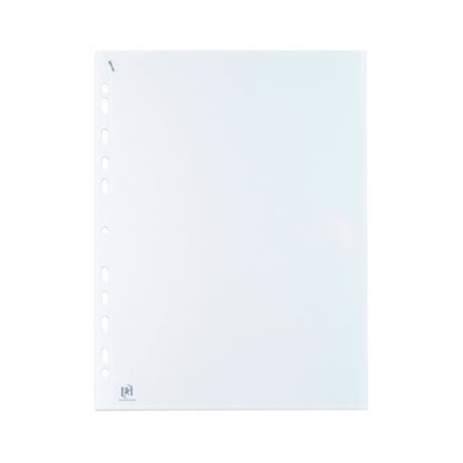 Oxford Quick in Punched Pockets A4 Clear (Pack of 100) 400012939