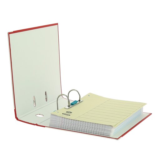 Elba Board Lever Arch File A4 Red (10 Pack) 100202218