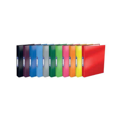 Oxford 25mm 2 O-Ring Binder Laminated A4 Plus Blue 400017754