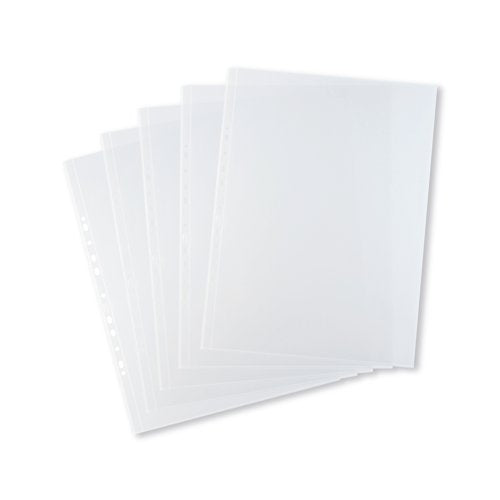 Oxford Punched Pocket A3 Portrait Polypropylene Clear 4x25 (Pack of 100) 400005480