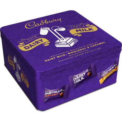 Cadbury Mixed Chunks Collectible Gift Tin 360g