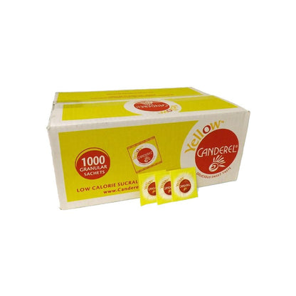 Canderel Yellow Granulated Sweetener Sachets 1000's