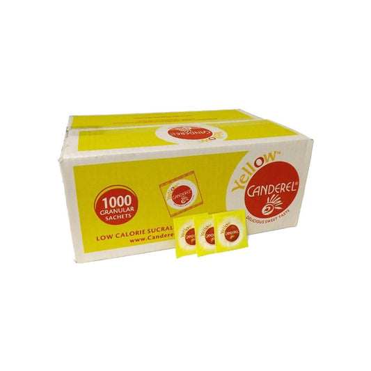 Canderel Yellow Granulated Sweetener Sachets 1000's