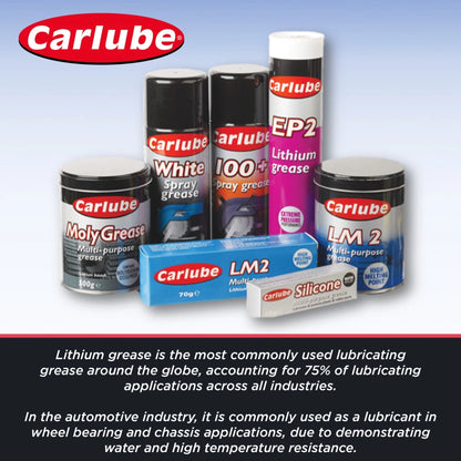 Carlube Multi-Purpose, Lithium Grease, LM 2, 500g