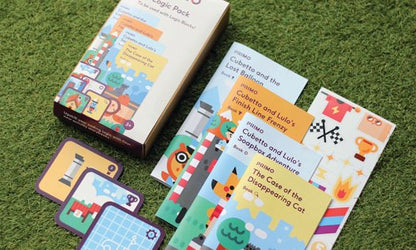 Cubetto Logic Pack Activity Story Books and Flash Cards PRIMO021A