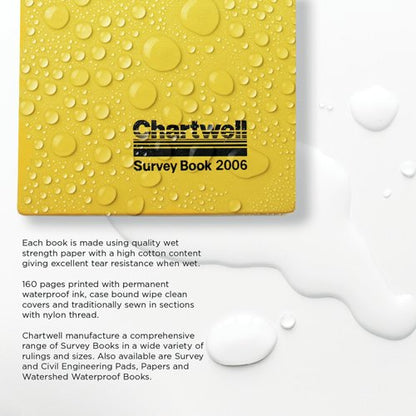 Exacompta Chartwell Plain Weather Resistant Field Book 130x205mm 2006