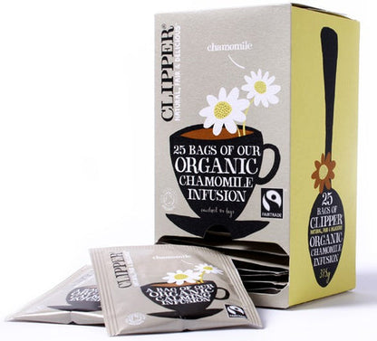 Clipper Fairtrade Organic Infusion Chamomile 25 Envelopes