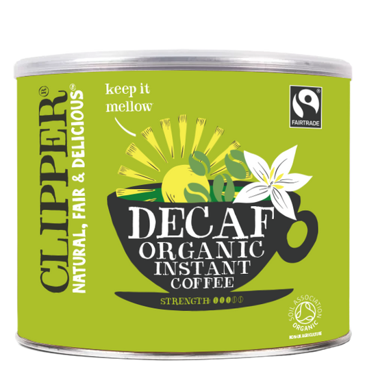 Clipper Premium 100% Arabica DECAF Coffee | Fairtrade & Organic 500g